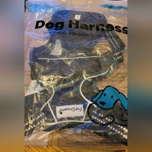 * New small black dog harness